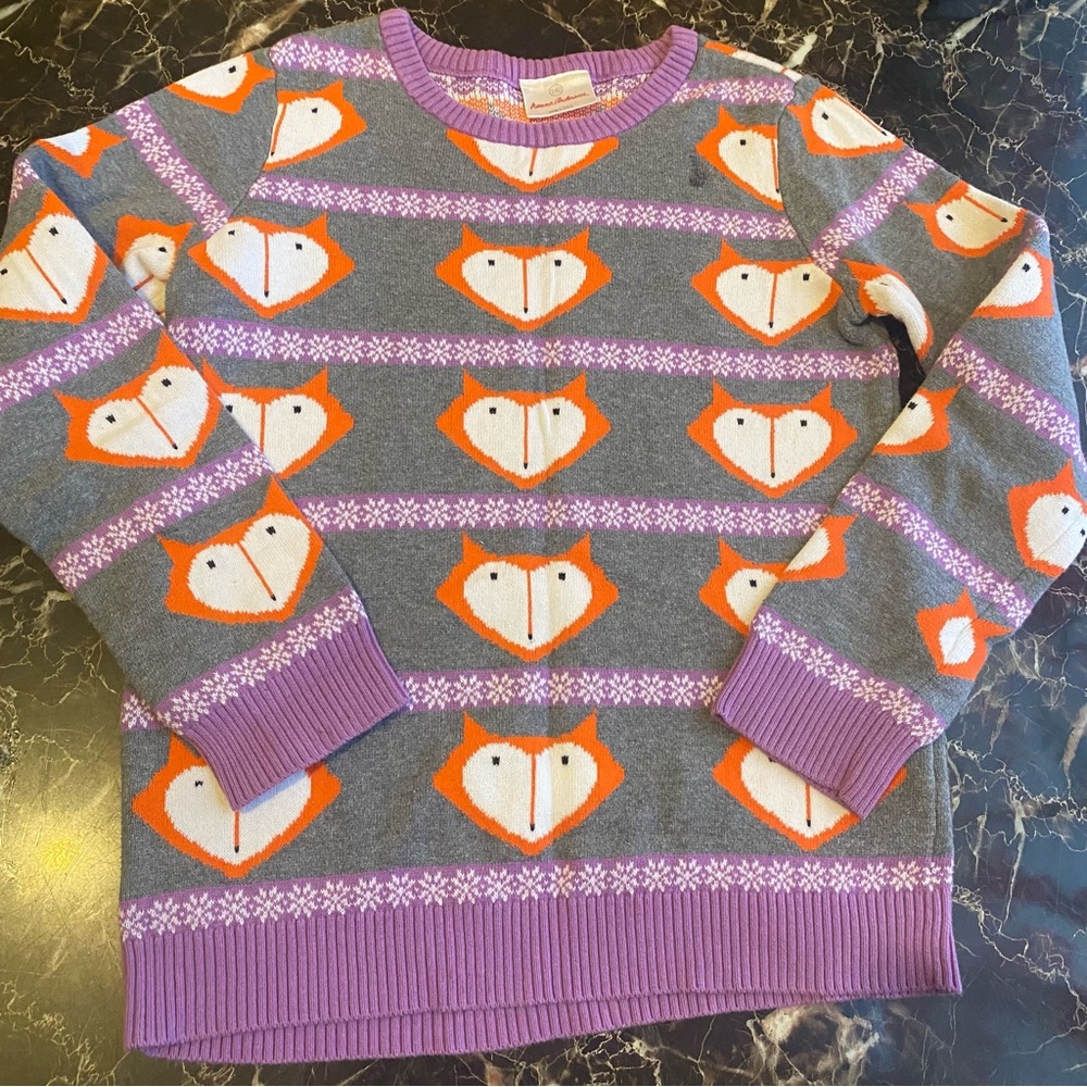 Hanna Anderson girl sweaters sz Large